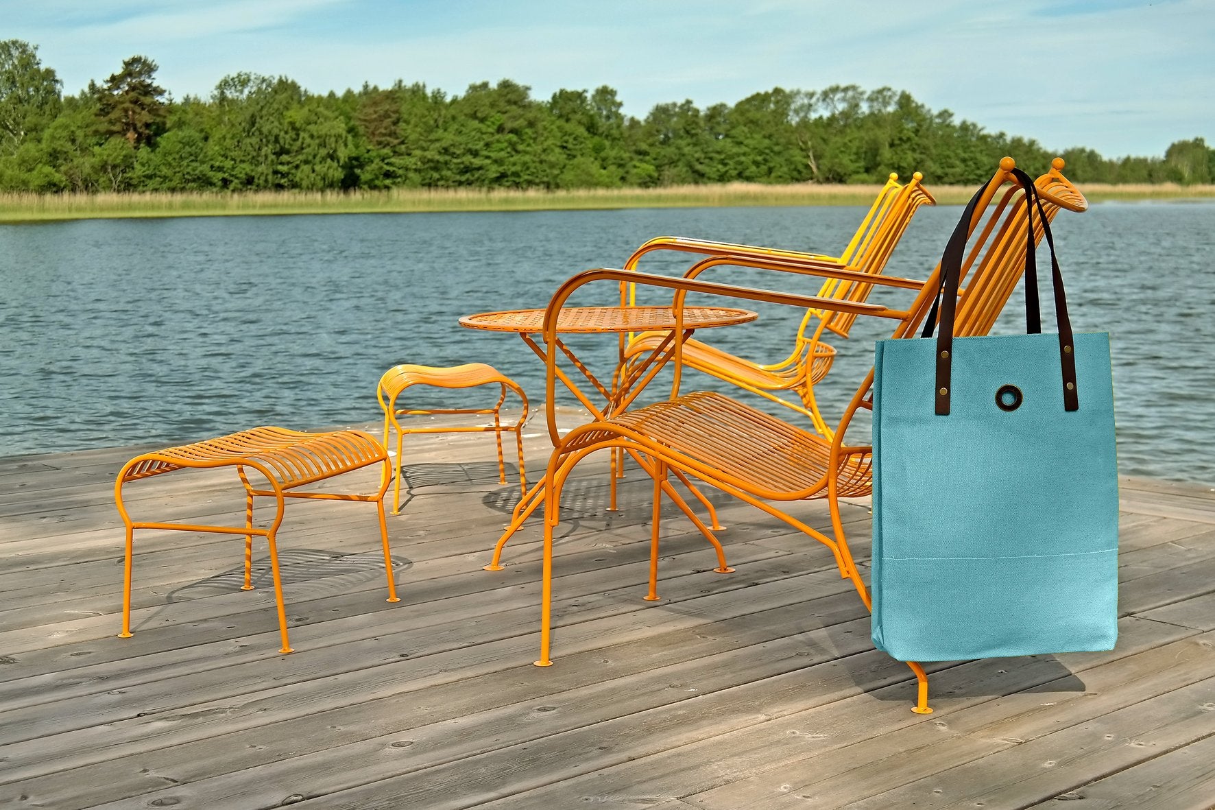 Oscar Borgström; Hipsterbag Turquoise